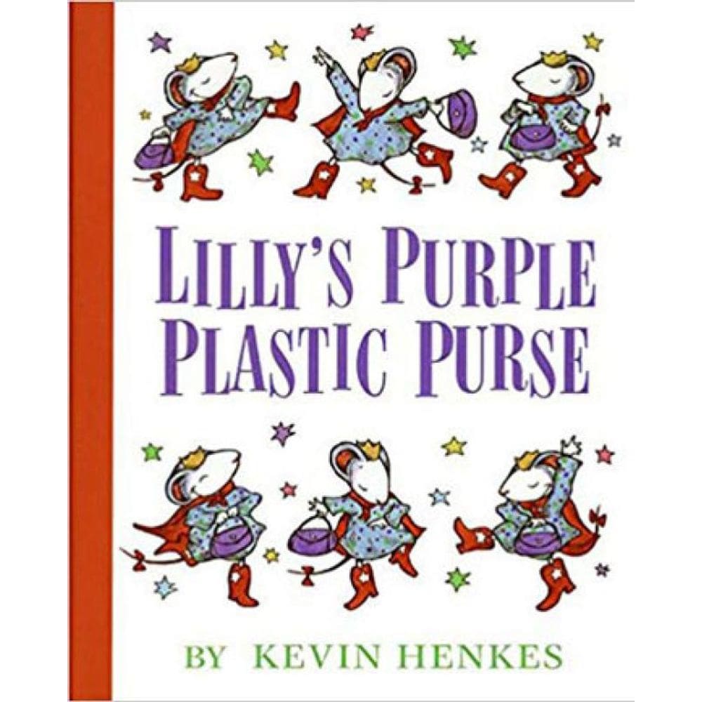 Lilly`S Purple Plastic Purse
