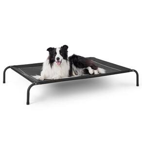 Cama para animais de estimação Bedsure Cama grande elevada/elevada para cães