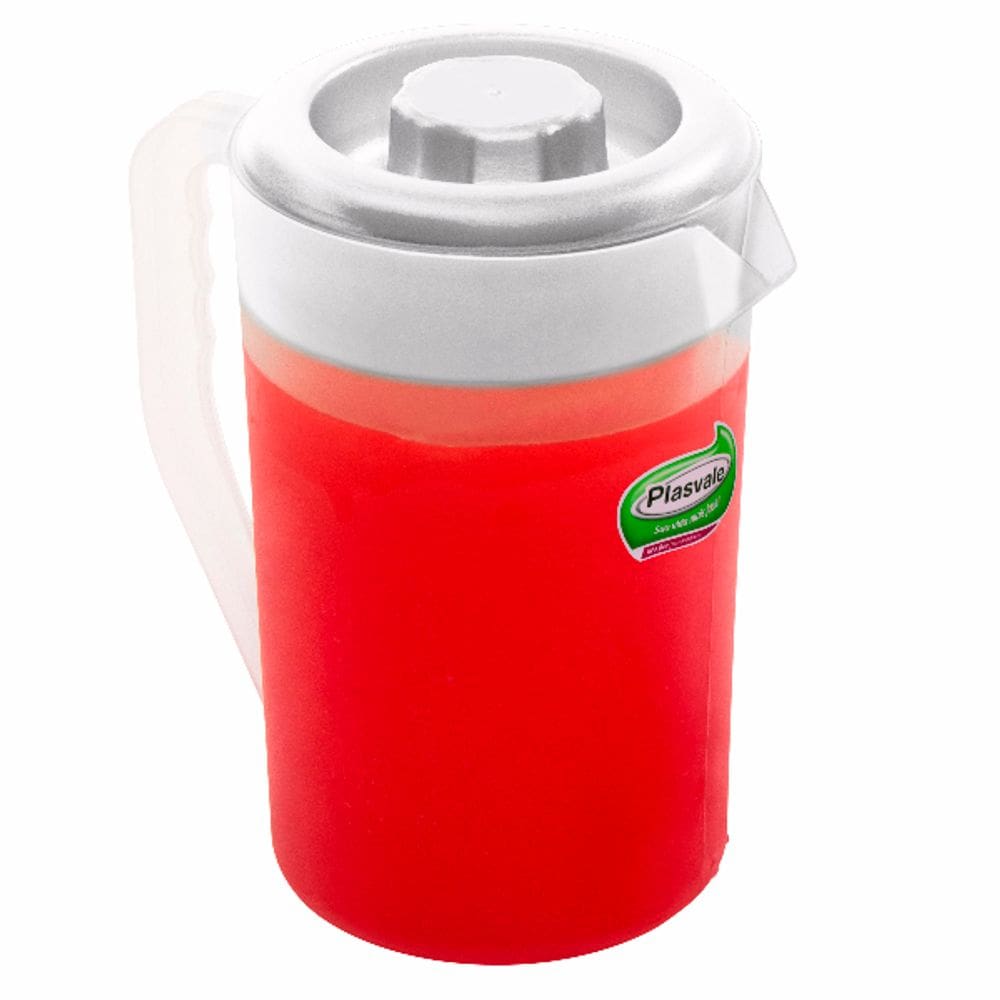 Jarra 2 litros branco gelo PLASVALE