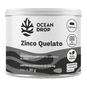 Zinco Quelato (60 Caps) Ocean Drop