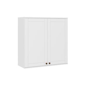 Armário Aéreo Cozinha Modulado Bella 2602 Com 2 Portas 80cm Branco