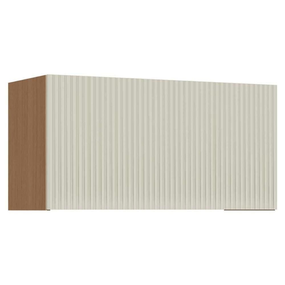 Armário De Cozinha Modulado Simone Mendes Com 1 Porta Basculante 80cm Carvalho Cinza