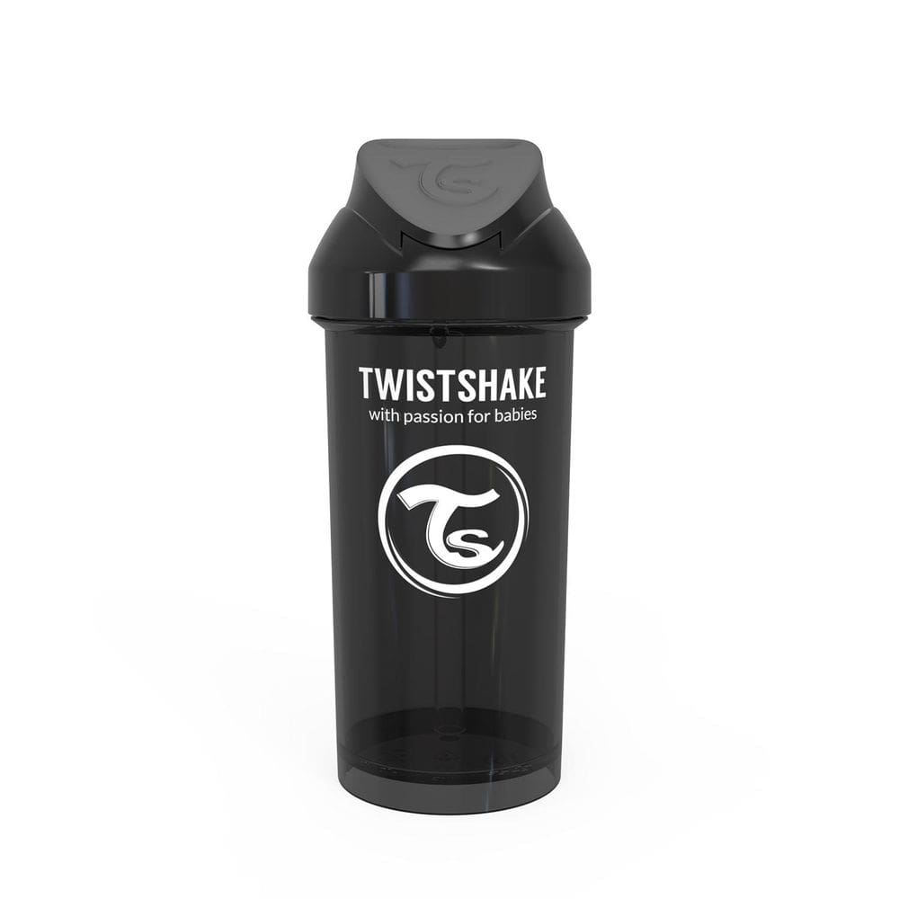 Copo Com Canudo Straw Cup 360Ml 6+M Preto Black