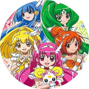 Painel Redondo 3D Sublimado Efeito Glitter Force Frd-3288