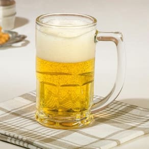 Conjunto 18 Canecas Vidro Vitamina 320ML Para Chopp Cerveja