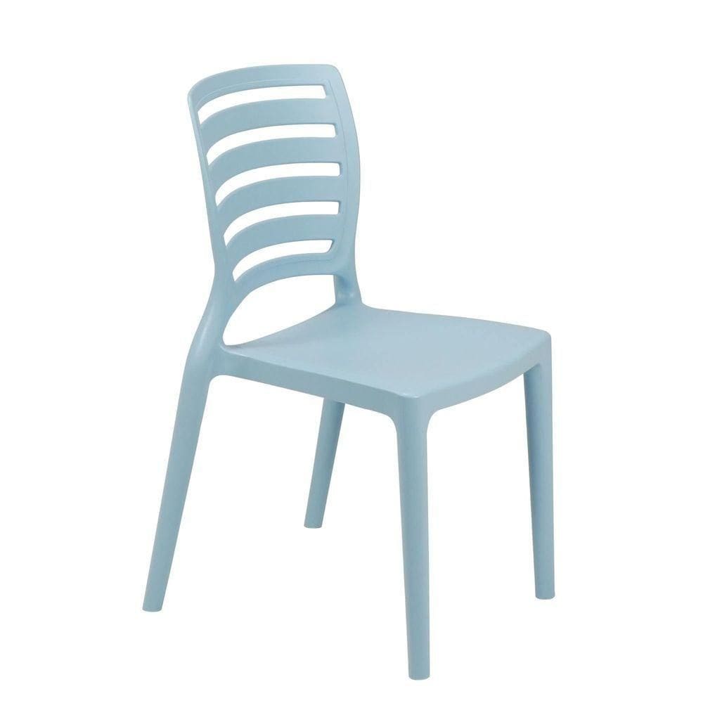 Cadeira Infantil Tramontina Sofia Em Polipropileno Azul Pastel Tramontina