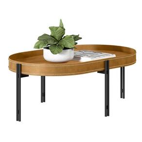 Mesa de Centro Com Tampo Arredondado Mônica Nature