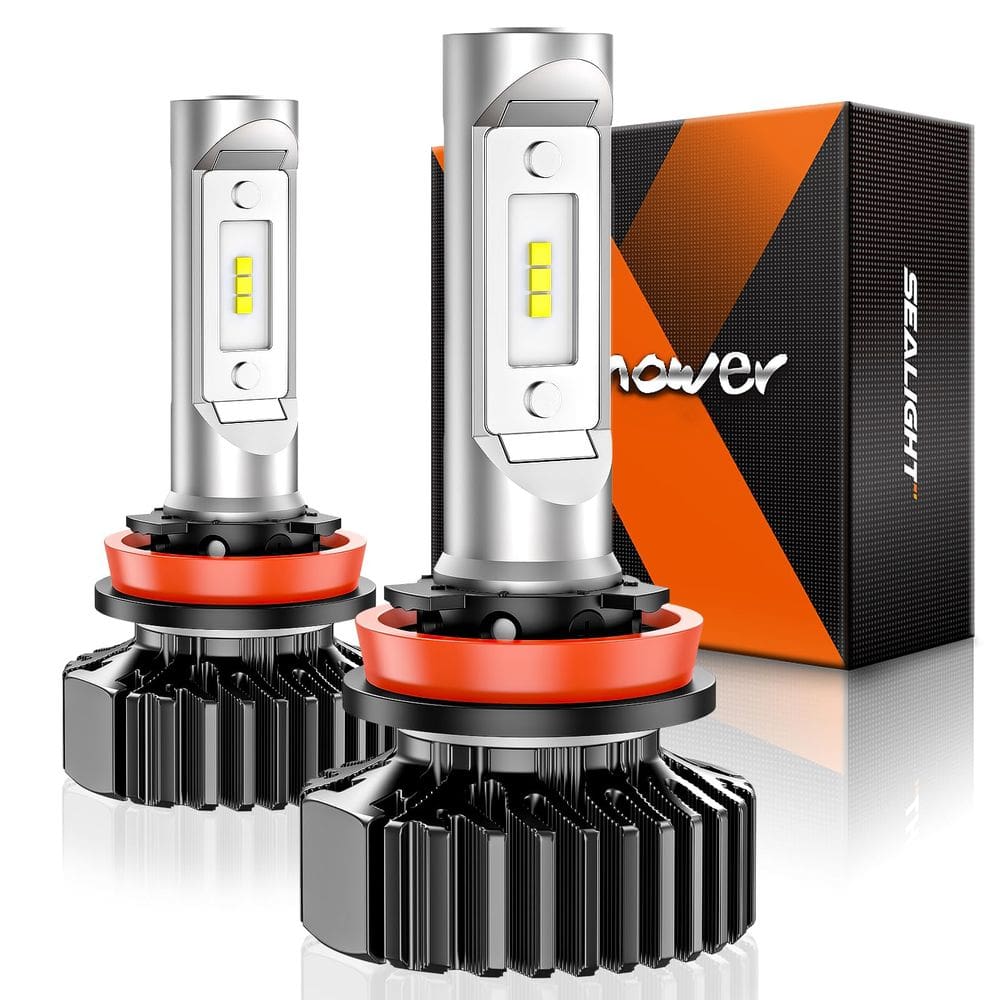 Lâmpadas SEALIGHT H11/H8/H9/H16 ou H11 Fog Light 22000LM 6000K