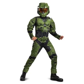 Disfarce de disfarce Halo Infinite Master Chief Kids XL (14-16)