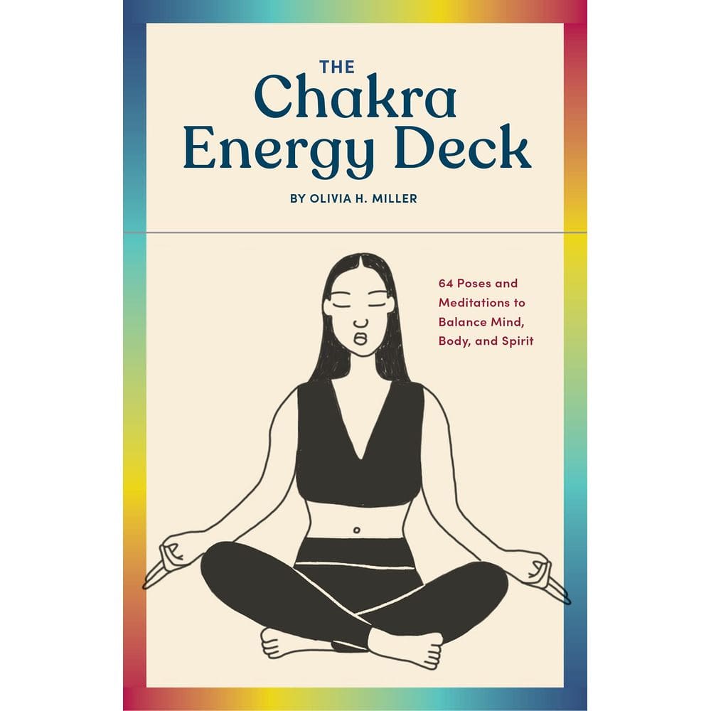 Card Deck Chronicle Books The Chakra Energy 64 Poses e Meditações