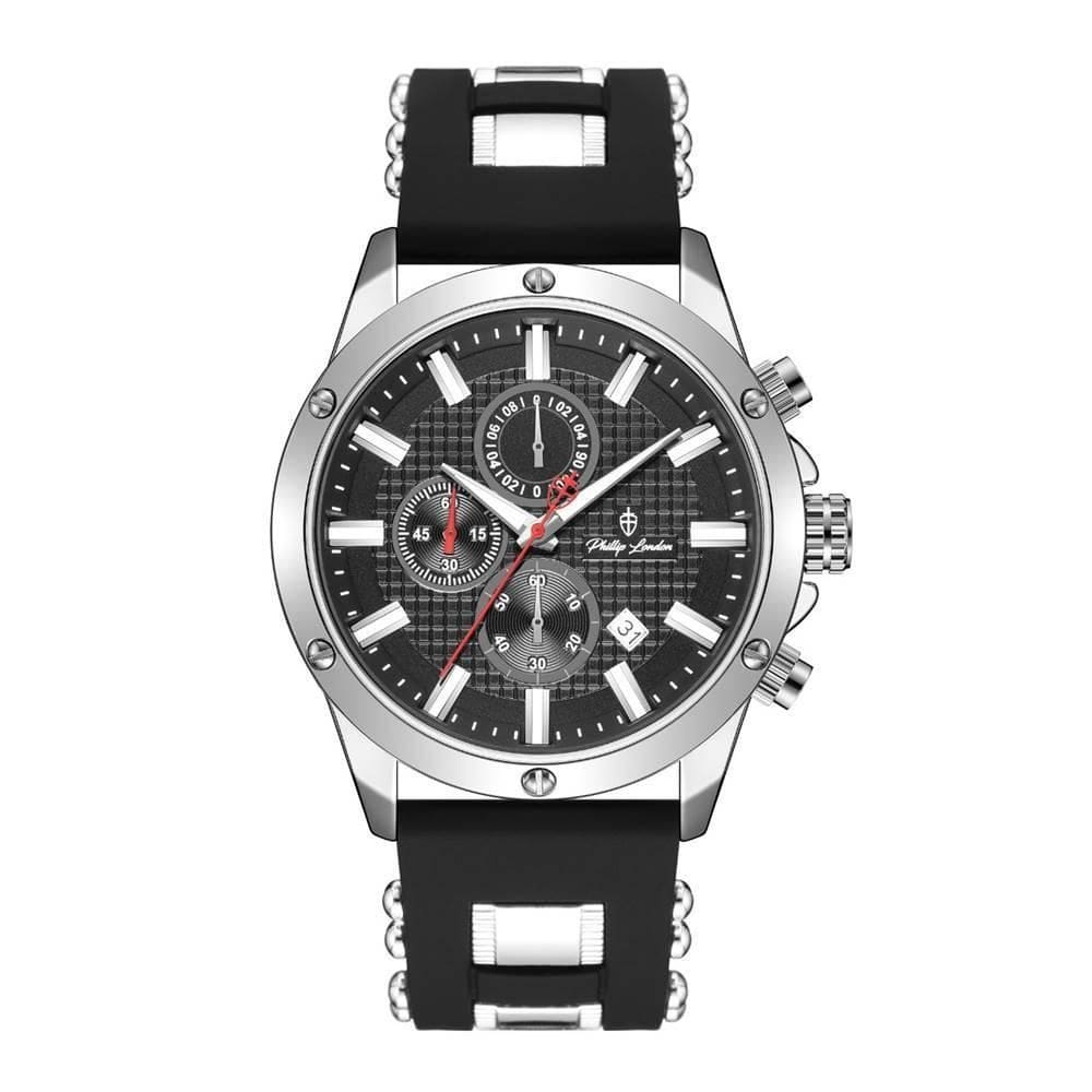 Relógio Phillip London Masculino Ref: Pl80390629M Pr N