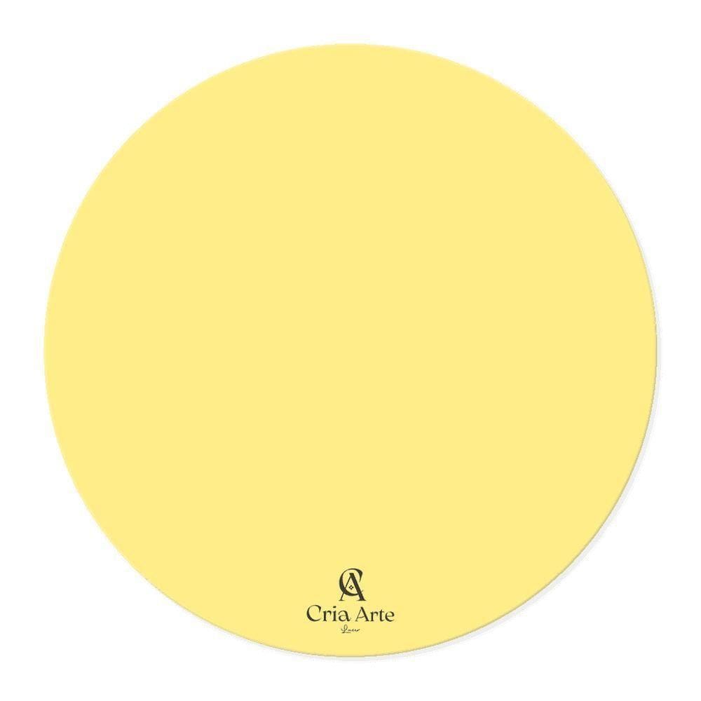 Cake Board Amarelo - Cria Arte Laser 35cm