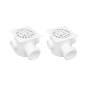 Kit Com 2 Caixa Sifonada Dn100 3 Entradas E Saída Dn50 Akato