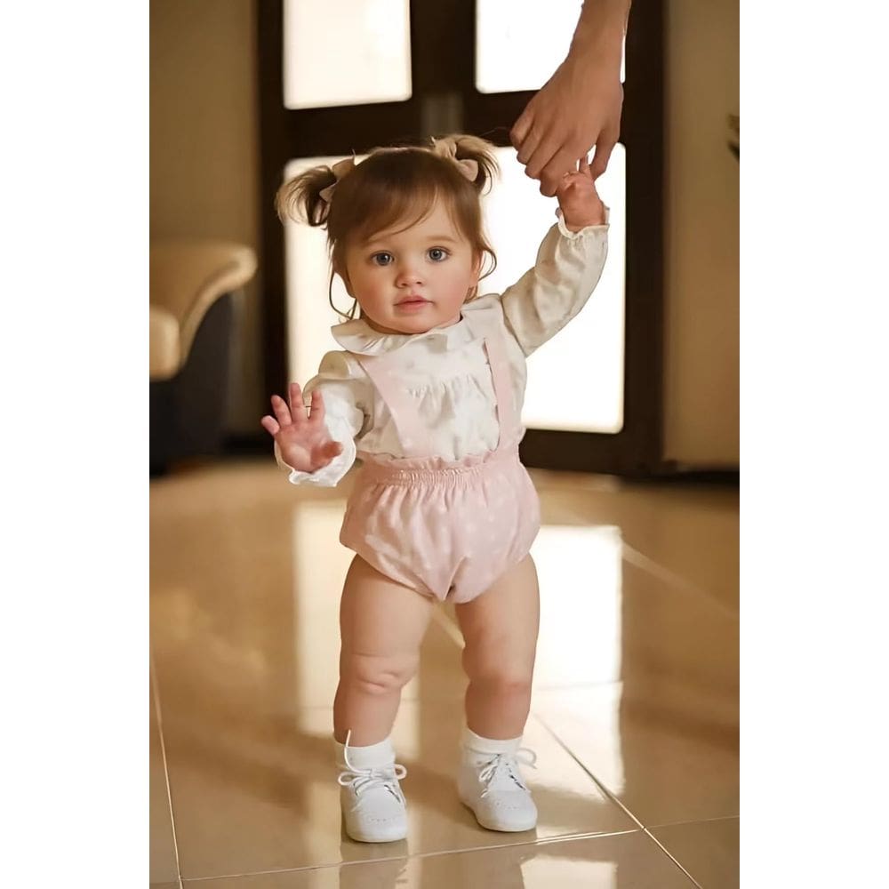 Boneca infantil Reborn KAWAYII Princess Girl 66 cm com acessórios
