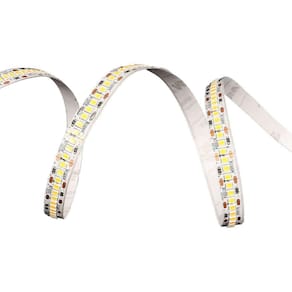 Fita De Led Nordecor Com 50 Metros 240leds-m 20w 12v 3000k Luz Amarela 7206