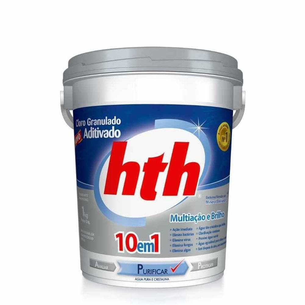 Hth Cloro Granulado 10 Kgs 10 Em 1
