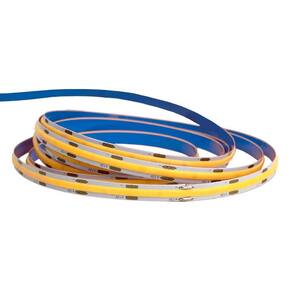 Fita De Led Blumenau Cob Com 5 Metros 480 Leds/m 12w 12v 4100k Luz Neutra