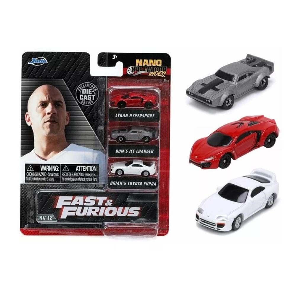 Miniaturas Carros Velozes E Furiosos Nano Hollywood Rides - Jada
