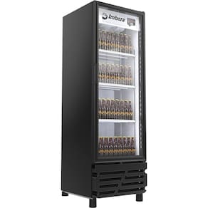 Cervejeira Imbera 569 Litros Porta De Vidro Preto CCV355 220V