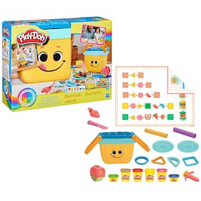 Conjunto de massinha Play-Doh formas piquenique