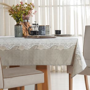 Toalha de Mesa Facile Repelente à Água 140x140cm