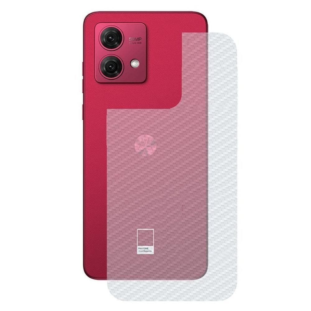 Película Para Motorola Moto G84 5g - Traseira De Fibra De Carbono - Gshield