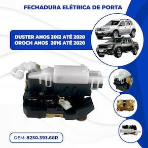 Fechadura Elétrica Porta Traseira Esquerda Duster Oroch