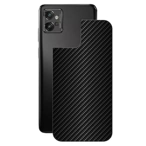 Película Para Motorola Moto G32 - Traseira De Fibra De Carbono Preta - Gshield