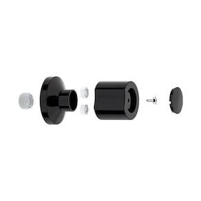 Acabamento Para Registro Censi C40 Black Preto 25007-03001