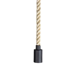 Lustre Pendente Blumenau Sailor E27 Bivolt Preto