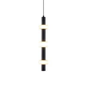 Lustre Pendente Nordecor Aus 2716 Preto Led Bivolt Preto 2716