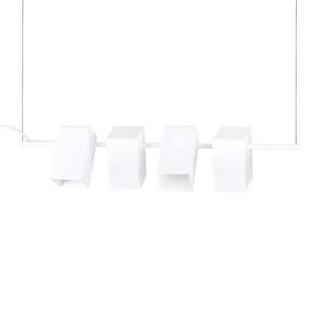 Lustre Pendente Blumenau Kina Light G9 Bivolt Branco Fosco