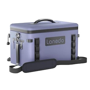 Bolsa térmica Lanedo Soft Cooler 36 latas e 25 garrafas (cinza)