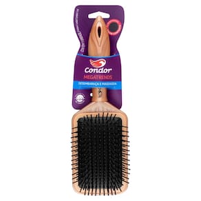 Escova Para Cabelo Almofadada Retangular Condor Megatrends