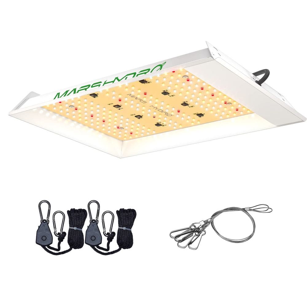 Luz LED para cultivo MARS HYDRO 2024 TS600 100 W, cobertura de 2 x 2 pés