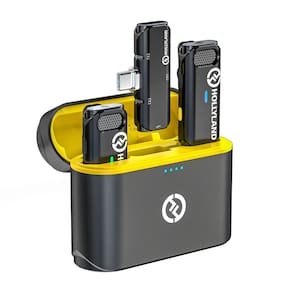 Microfone de lapela sem fio Hollyland Lark C1 para Android