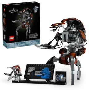 Brinquedo LEGO Star Wars Droideka 75381 Build & Display 25º aniversário.