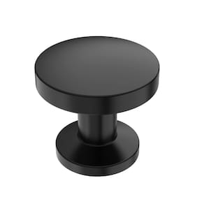 Botões de gabinete Alzassbg AL6044MB Preto fosco 30 mm de diâmetro 15