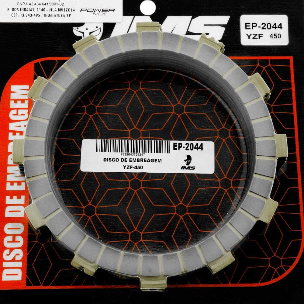 Kit 8 Discos Embreagem Ims Power Mx YH Yzf 450 Wrf 450