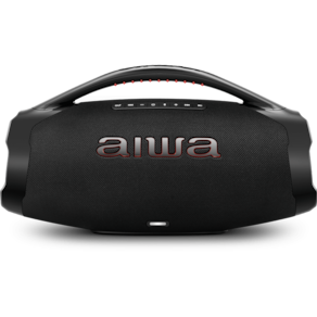 Caixa de Som Boombox Plus AIWA BBS-01-B 200W Bluetooth 30H IP66 USB Preto