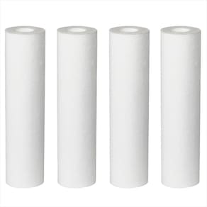 Kit 4 Filtro Refil Pou Cavelete Polipropileno Liso 9 3/4 5 M