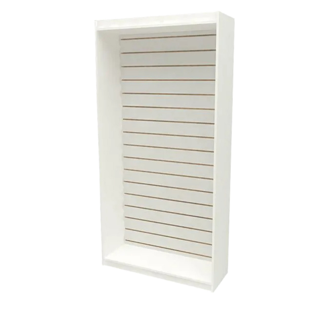 Armário Expositor Canaletado Para Ganchos Branco Cód.404