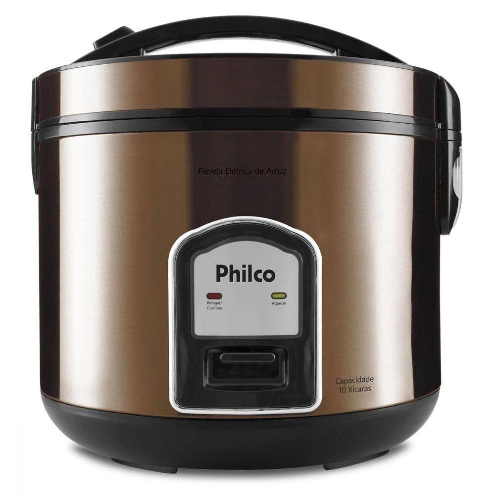 Panela De Arroz Philco Le Gourmet 700w Faz 10 Xicaras 127V - 110V
