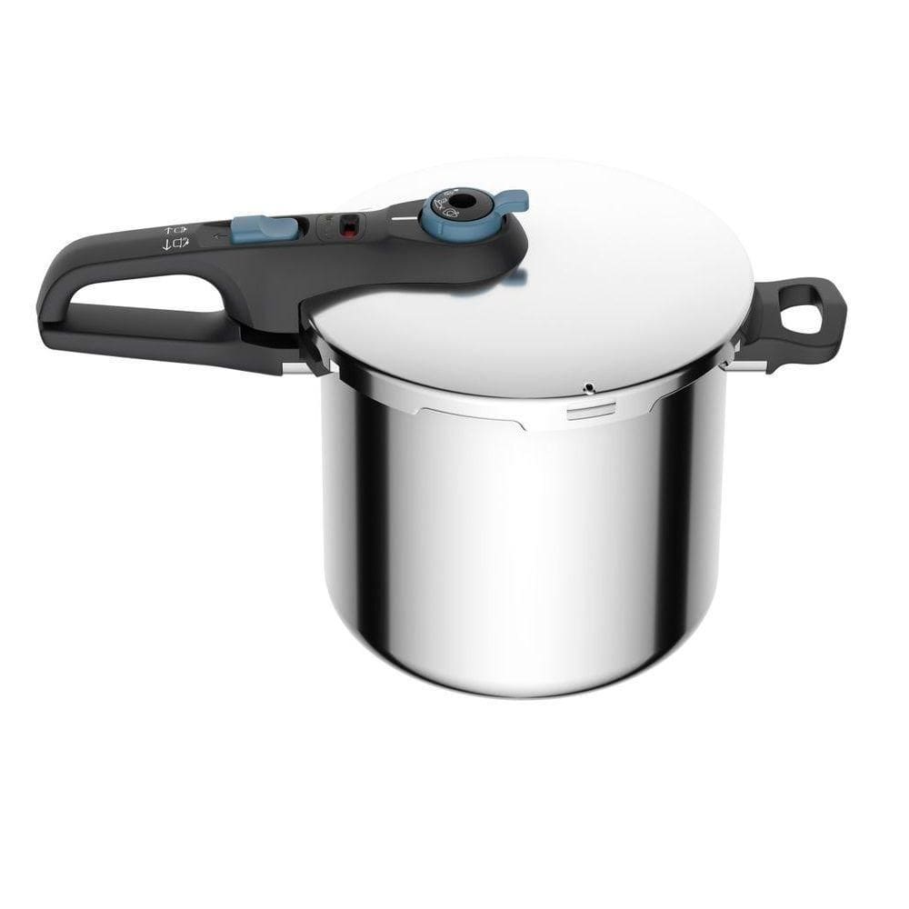 Panela De Pressão Rochedo Inox Trendy 8 Litros Fechamento Externo