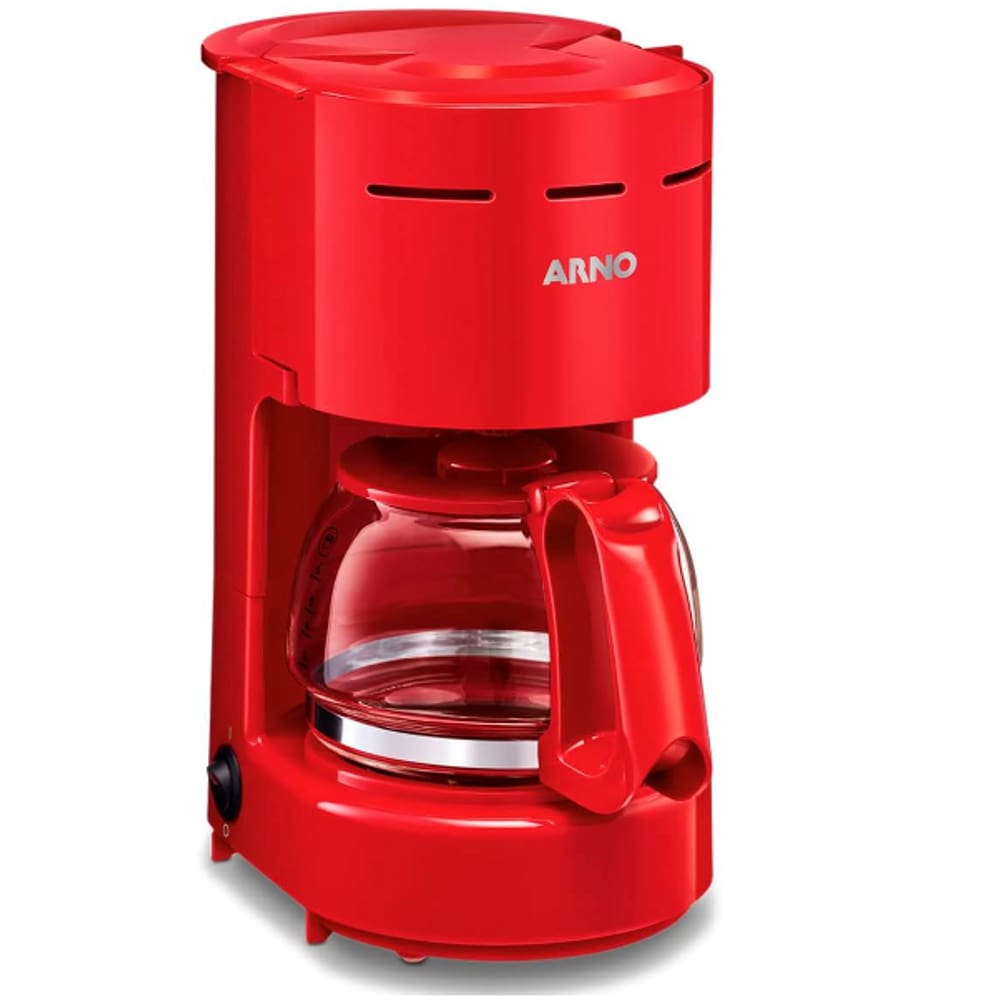 Cafeteira Eletrica Arno 12 Xicaras 650W Luxx Red 220V