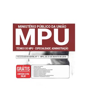 Apostila Mpu - Técnico Do Mpu - Especialidade: Administração