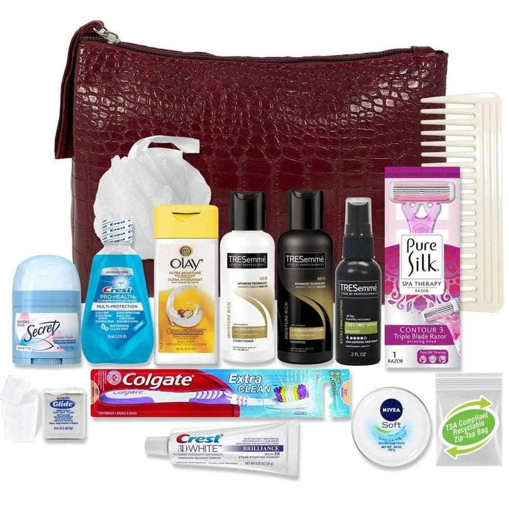 Kit de viagem Kits de conveniência International Women Premium