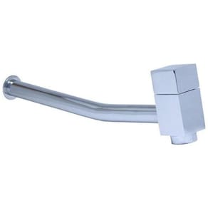 Torneira Luxo De Tanque Parede Quadrada 21 Cm - Cromado