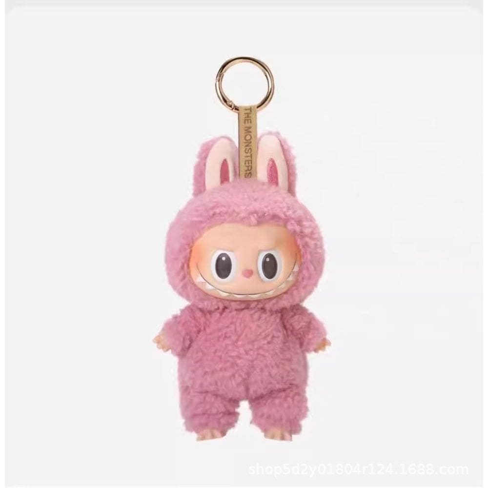 Boneca POPMART Labubu Heartbeat Vinil Lychee Morango
