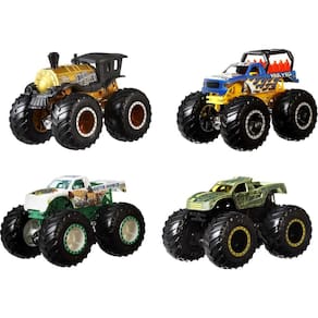 Toy Trucks Hot Wheels Monster Trucks em escala 1:64 Conjunto de 4